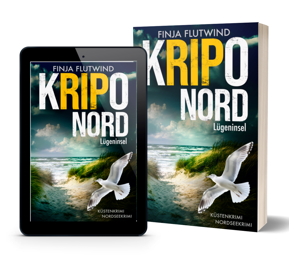 Küstenkrimi - Nordseekrimi - Finja Flutwind - Reihe - KRIPO NORD - Lügeninsel